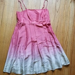 The Limited Silk Pink Ombre Dress 10